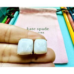 NEW Kate Spade Opal Square Stud Earrings
